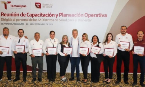 Refuerza secretario de Salud trabajo en equipo con los Distritos de Salud